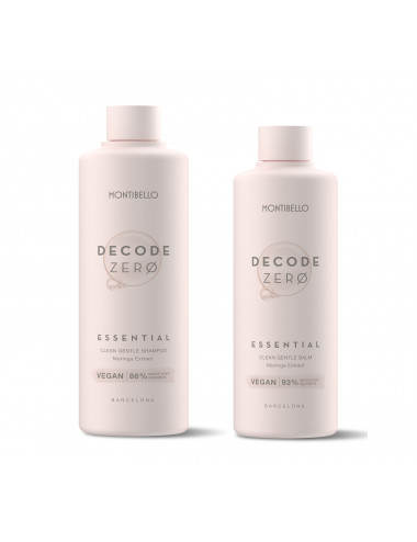 Pack Decode Zero Essential  Shampoo y Balm