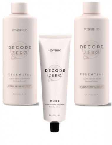 Pack Decode Zero Pure Shampoo + Balm+ Styling