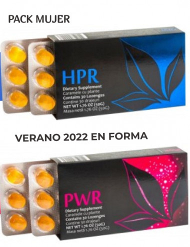 Pack Mujer de HPR y PWR APLGO (30 pastillas cada caja)