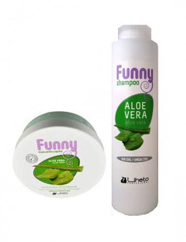 Champu Funny Aloe Vera 500 ml Y Mascarilla De Aloe Vera 200 ml